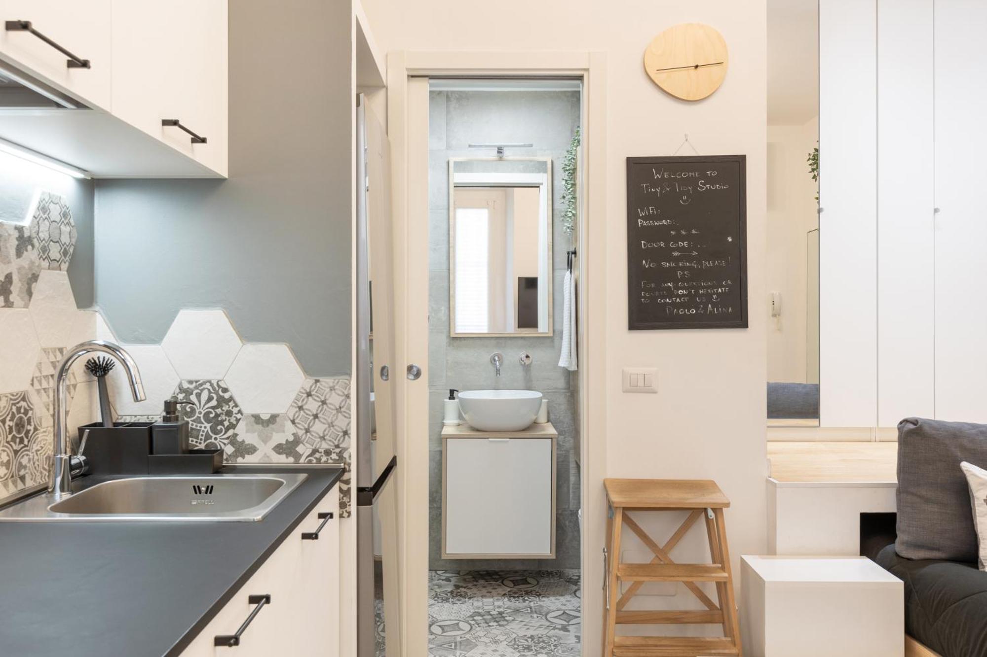Tiny & Tidy Studio In The Key Area Of Milan Milão Exterior foto