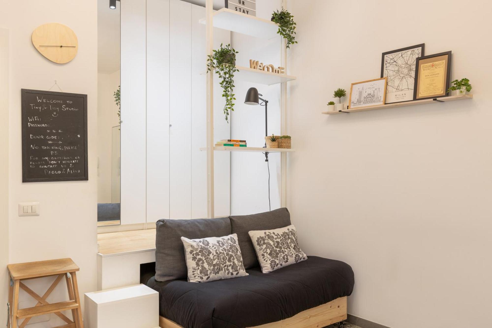 Tiny & Tidy Studio In The Key Area Of Milan Milão Exterior foto